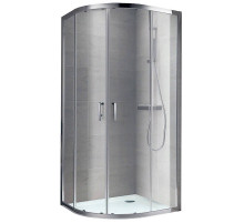 Душевой уголок Koller Pool Aqua Line 90X90 R90RC профиль Хром стекло прозрачное