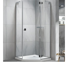 Душевой уголок Koller Pool Neon 90X90 N90PСB профиль Хром стекло прозрачное