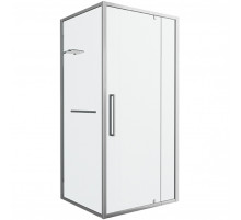Душевой уголок Bravat Line 90x90 BS090.2116A профиль Хром стекло прозрачное