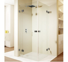Душевой уголок Riho SZ Scandic NXT Х207 77х77 L/P G001099120 (GX09082C0) профиль Хром стекло прозрачное