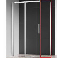 Душевая стенка AQUAme 80 AQM4804 профиль Хром стекло прозрачное