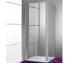 Дверь для душевого уголка Huppe Design Pure 90 510641.092.321 Профиль хром, стекло прозрачное