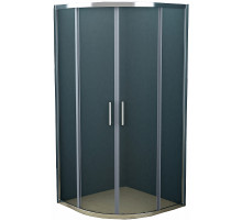 Душевой уголок Azario Ostin AZ-121 S А 90*90*195 профиль Хром стекло прозрачное