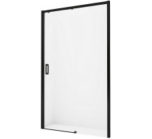 Душевая дверь New Trendy Prime Black 160 R D-0329A профиль Черный стекло прозрачное