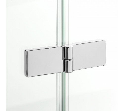 Душевой уголок New Trendy New Soleo Chrome 110x80 L K-0382 профиль Хром стекло прозрачное