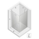 Душевой уголок New Trendy New Soleo Chrome 100х90 L D-0150A/D-0088B профиль Хром стекло прозрачное