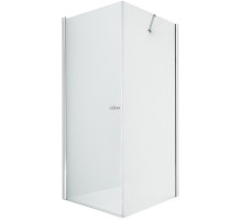 Душевой уголок New Trendy New Soleo Chrome 70х70 D-0139A/D-0086B профиль Хром стекло прозрачное
