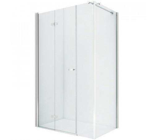 Душевой уголок New Trendy New Soleo Chrome 110x90 L K-0384 профиль Хром стекло прозрачное