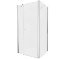Душевой уголок New Trendy New Soleo Chrome 110х80 K-0704 профиль Хром стекло прозрачное