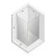 Душевой уголок New Trendy New Soleo Chrome 90x80 D-0141A/D-0087B профиль Хром стекло прозрачное