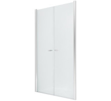 Душевая дверь New Trendy New Soleo Chrome 80 D-0124A профиль Хром стекло прозрачное