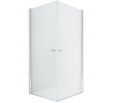 Душевой уголок New Trendy New Soleo Chrome 70х70 D-0139A/D-0139A профиль Хром стекло прозрачное
