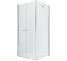 Душевой уголок New Trendy New Soleo Chrome 100х80 D-0146A/D-0091B профиль Хром стекло прозрачное