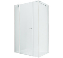 Душевой уголок New Trendy New Soleo Chrome 120х110 K-0647 профиль Хром стекло прозрачное