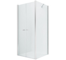 Душевой уголок New Trendy New Soleo Chrome 70х70 D-0143A/D-0090B профиль Хром стекло прозрачное