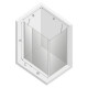 Душевой уголок New Trendy New Soleo Chrome 90x80 K-0692 профиль Хром стекло прозрачное