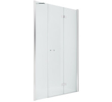 Душевая дверь New Trendy New Soleo Chrome 100 R D-0152A/D-0095B профиль Хром стекло прозрачное