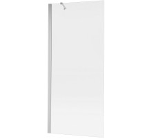 Душевая перегородка New Trendy New Soleo Chrome 90 K-0459 профиль Хром стекло прозрачное