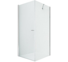 Душевой уголок New Trendy New Soleo Chrome 90x80 D-0141A/D-0087B профиль Хром стекло прозрачное