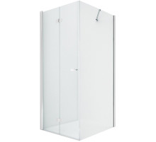 Душевой уголок New Trendy New Soleo Chrome 90х90 L D-0149A/D-0088B профиль Хром стекло прозрачное