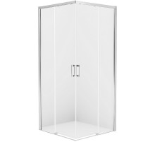 Душевой уголок New Trendy Prime Chrome 70х110 D-0348A/D-0301A профиль Хром стекло прозрачное