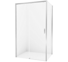 Душевой уголок New Trendy Prime Chrome 120х90 L D-0302A/D-0124B профиль Хром стекло прозрачное