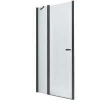 Душевая дверь New Trendy New Soleo Black 110 D-0243A профиль Черный стекло прозрачное
