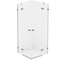 Душевой уголок New Trendy Avexa Chrome 80х110 EXK-1518 профиль Хром стекло прозрачное