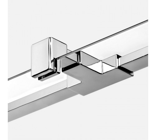 Душевой уголок New Trendy Avexa Chrome 90х90 R EXK-1472 профиль Хром стекло прозрачное