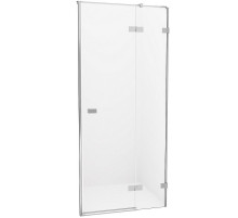 Душевая дверь New Trendy Avexa Chrome 120 R EXK-1450 профиль Хром стекло прозрачное