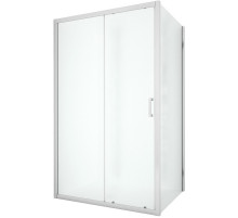 Душевой уголок New Trendy New Varia Chrome 100х90 D-0189A/D-0102B профиль Хром стекло прозрачное