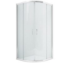 Душевой уголок New Trendy New Varia Chrome 80х80 K-0493 профиль Хром стекло прозрачное