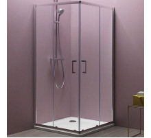 Душевой уголок Kolpa San Eco Quat TKK 90x90 538560 профиль Хром стекло прозрачное
