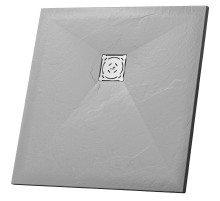 Душевой поддон из искусственного камня RGW Stone Tray ST-Co 90x90 16152099-10 Бетон Цемент