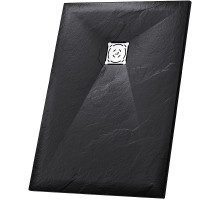 Душевой поддон из искусственного камня RGW Stone Tray ST-B 100x80 16152810-04 Черный