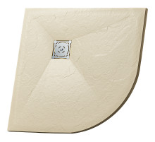 Душевой поддон из искусственного камня RGW Stone Tray ST/R-Be 90x90 16153099-03 Бежевый Слоновая кость