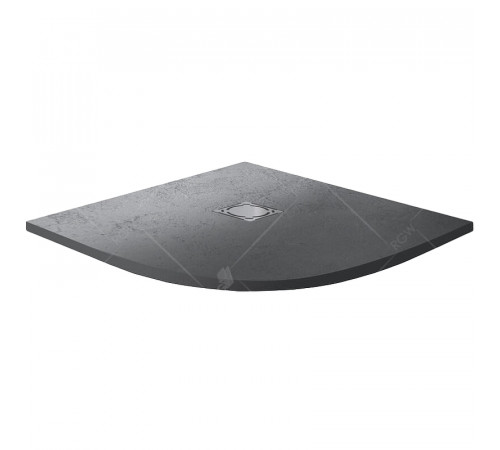 Душевой поддон из искусственного камня RGW Stone Tray ST/R-G 90х90 16153099-02 Графит