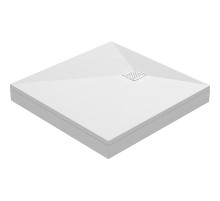 Душевой поддон из искусственного камня Good Door Essentia 100x100 ЛП00189 Белый
