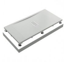 Душевой поддон из искусственного камня Good Door Flow 140x80 ЛП00117 Белый