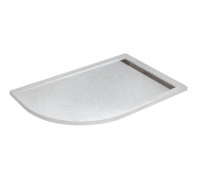 Душевой поддон из искусственного камня Cezares Tray AS 120x80 R TRAY-AS-RH-120/80-30-W-R Белый
