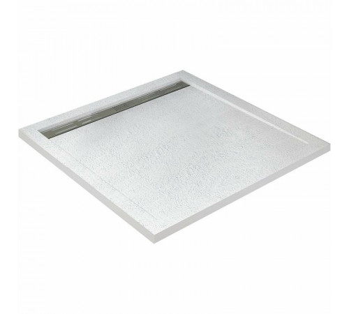 Душевой поддон из искусственного камня Cezares Tray AS 90x90 TRAY-AS-A-90-30-W Белый