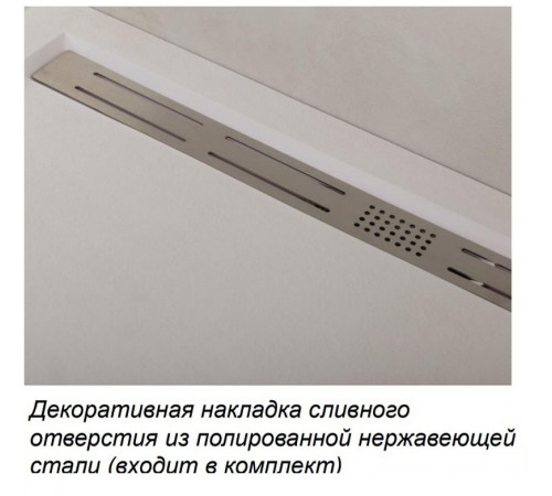 Душевой поддон из искусственного камня Cezares Tray AS 100х100 TRAY-AS-R-100-30-W Белый