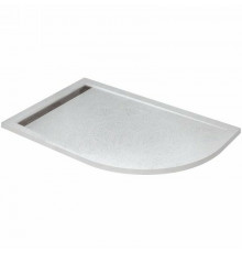 Душевой поддон из искусственного камня Cezares Tray AS 120x90 L TRAY-AS-RH-120/90-550-30-W-L Белый