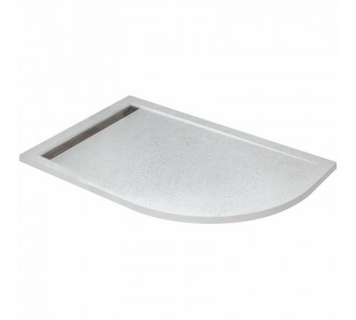 Душевой поддон из искусственного камня Cezares Tray AS 120x90 L TRAY-AS-RH-120/90-550-30-W-L Белый