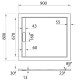 Душевой поддон из искусственного камня Cezares Tray AS 90х80 TRAY-AS-AH-90/80-30-W Белый