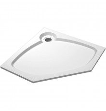 Душевой поддон из искусственного камня Cezares Tray S 90x90 TRAY-S-P-90-56-W Белый