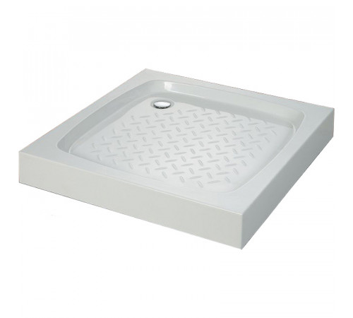 Душевой поддон из искусственного камня Cezares Tray S 80x80 TRAY-S-A-80-13-W Белый