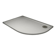Душевой поддон из искусственного камня Veconi Tezeo 100x90 L TZ11L-10090A-01-19C3 Белый