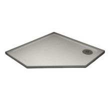 Душевой поддон из искусственного камня Veconi Tezeo 90x90 TZ12-90T-01-19C3 Белый