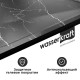 Душевой поддон из искусственного камня WasserKRAFT Neime 120х90 19T07 Черный матовый